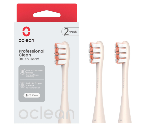 Oclean Końcówki Professional Clean P1C8 złoty 2 szt. - 1213170 - zdjęcie
